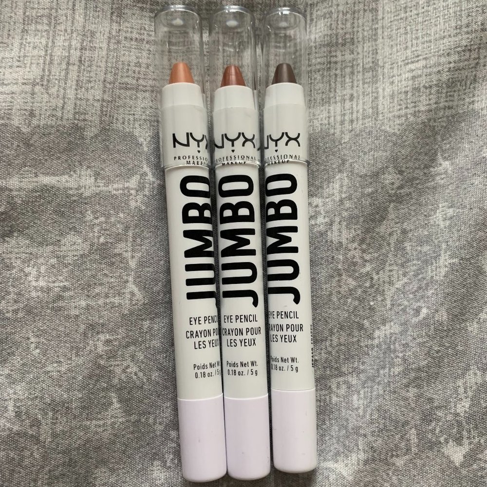 BOGO BUNDLE! NYX Jumbo Eye Pencils - Multi-use Eye Crayons